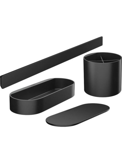 Hansgrohe WallStoris Fürdőszoba szett matt fekete 27968670 -