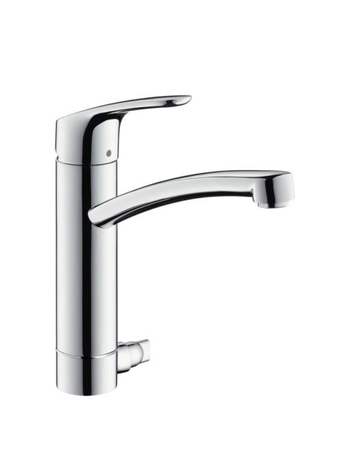 Hansgrohe Focus M41 mosogató csaptelep elzárószeleppel, króm 31803000