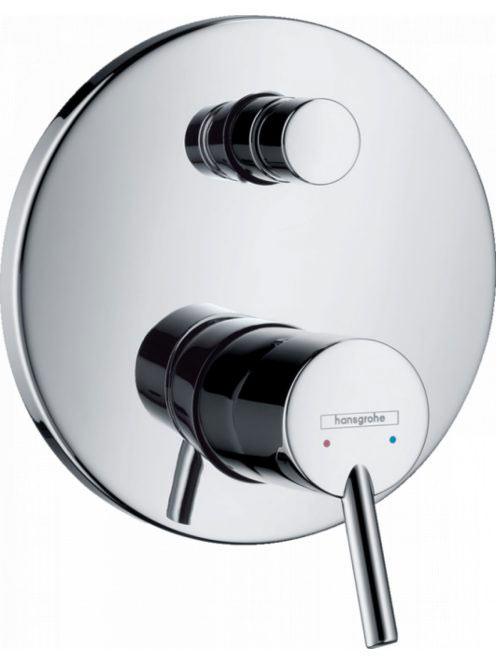 Hansgrohe Talis S egykaros falsík alatti kádcsaptelep színkészlet beépített biztonsági kombinációval króm 32477000