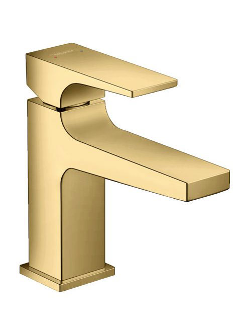 Hansgrohe Metropol 100 mosdócsaptelep polírozott arany hatású push-open lefolyóval 32500990