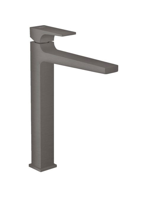 Hansgrohe Metropol 260 mosdócsaptelep szálcsiszolt fekete/króm ,push-open lefolyóval 32512340