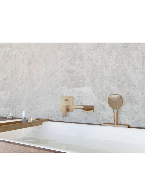 Hansgrohe Metropol szálcsiszolt bronz falsík alatti kádcsaptelep 32545140