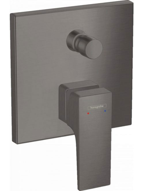 Hansgrohe Metropol falsík alatti kádcsaptelep biztonsági kombinációval, szálcsiszolt fekete króm 32546340