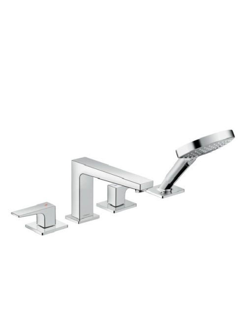Hansgrohe Metropol 4-lyukú peremre szerelhető kádcsaptelep 32553000