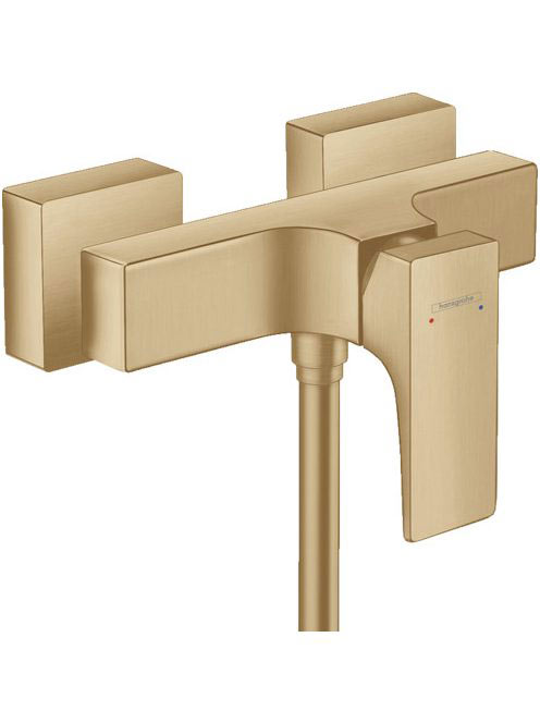 Hansgrohe Metropol falsíkon kívüli szálcsiszolt bronz zuhanycsaptelep 32560140