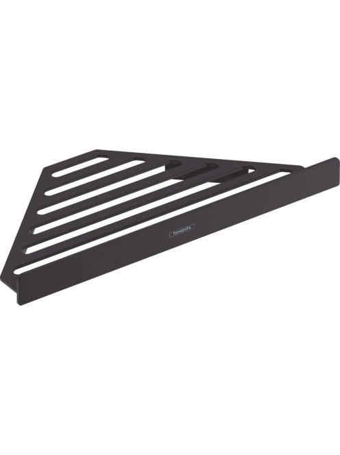 Hansgrohe AddStoris Sarokkosár matt fekete 41741670 - Fürdős