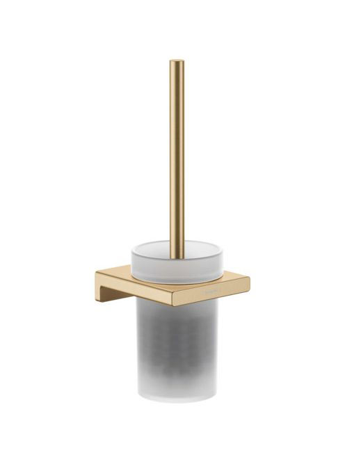 Hansgrohe AddStoris WC kefe tartó, falra szerelhető szálcsiszolt bronz 41752140