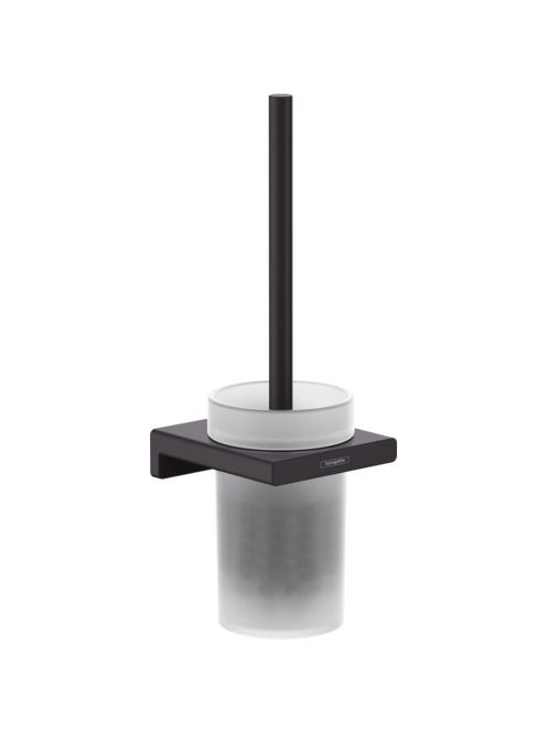 Hansgrohe AddStoris WC kefe tartó, falra szerelhető matt fekete 41752670