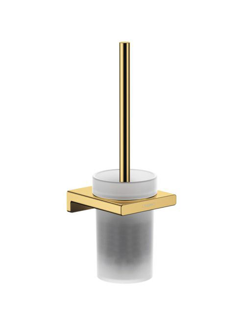 Hansgrohe AddStoris WC kefe tartó, falra szerelhető polírozott arany hatású 41752990