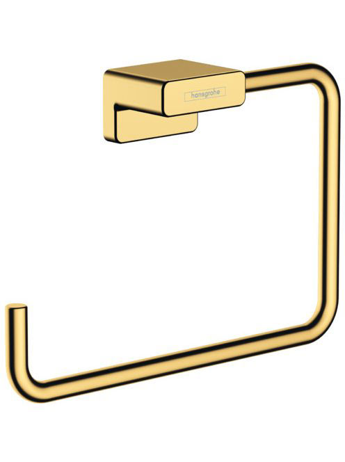 Hansgrohe AddStoris Kéztörlő tartó, gyűrű alakú polírozott arany hatású 41754990