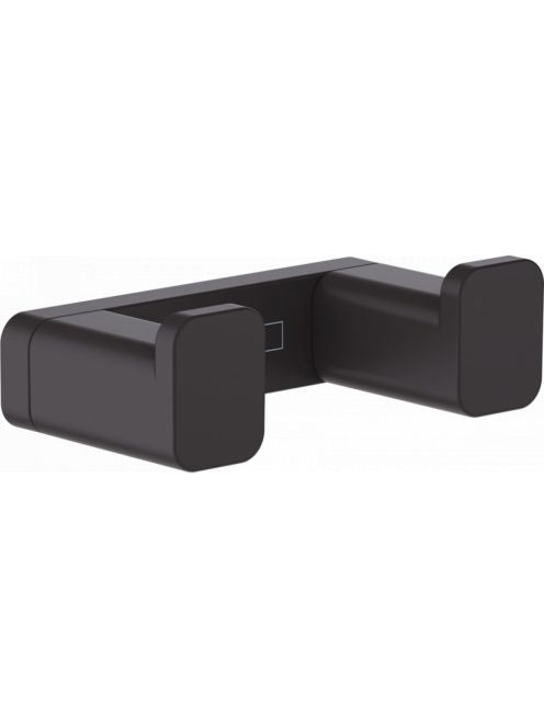 Hansgrohe AddStoris Törölköző horog két kampóval matt fekete