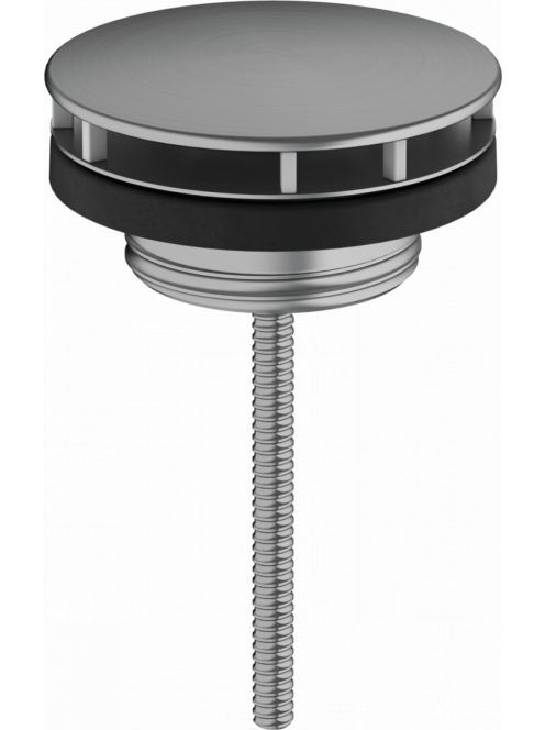 Hansgrohe nem záródó leeresztőszelep mosdókhoz, szálcsiszolt fekete króm 50001340