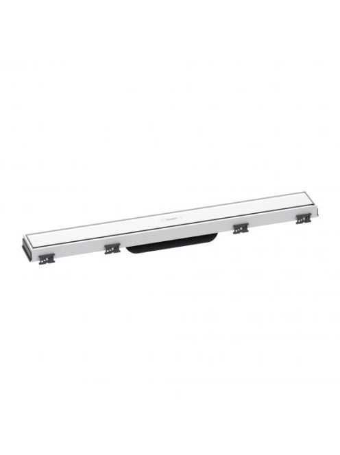 Hansgrohe RainDrain Match Zuhanylefolyó 60 cm, állítható magasságú kerettel, fehér 56036450