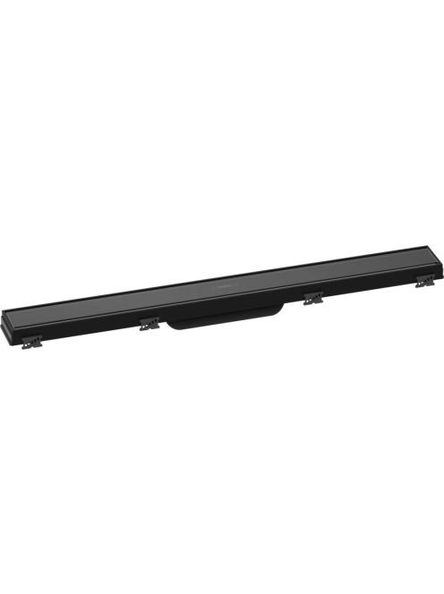 Hansgrohe RainDrain Match Zuhanylefolyó 70 cm, állítható magasságú kerettel, fekete 56037610