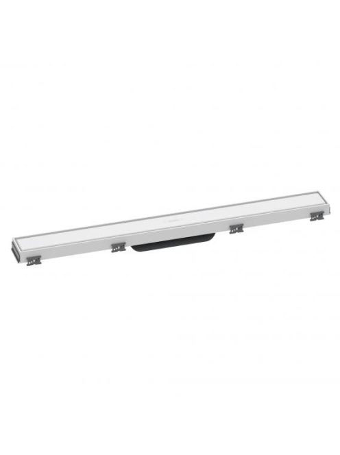 Hansgrohe RainDrain Match Zuhanylefolyó 70 cm, állítható magasságú kerettel, matt fehér 56037700