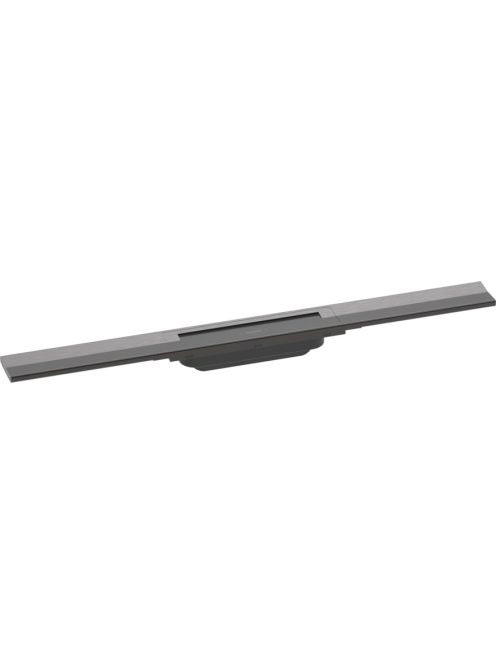 Hansgrohe RainDrain Flex vágható zuhanylefolyó 70 cm, szálcsiszolt fekete króm 56043340