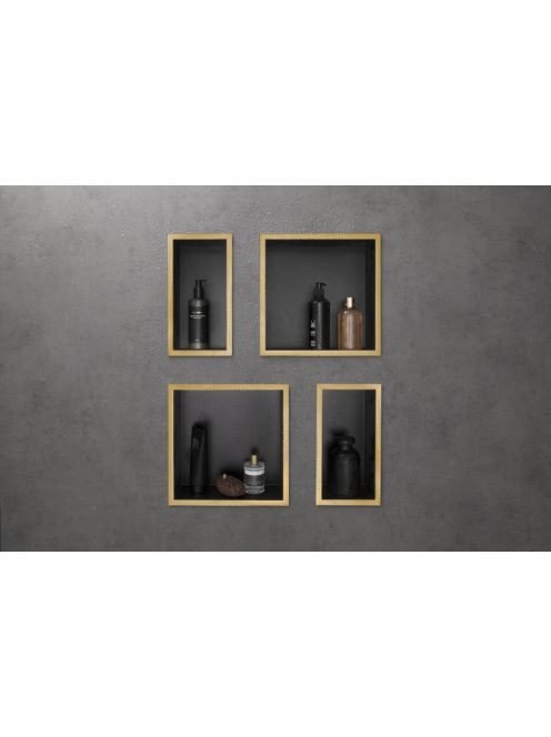 Hansgrohe XtraStoris Individual Falfülke matt fekete színben