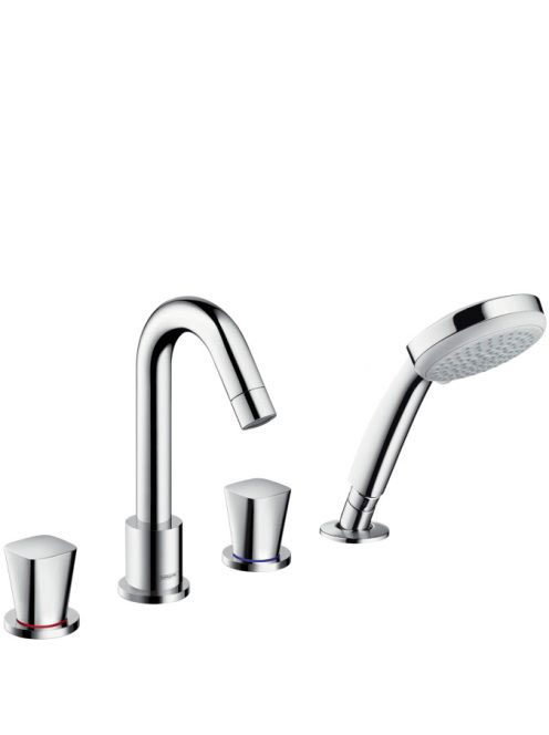 Hansgrohe Logis 4-lyukú kádcsaptelep, króm 71314000