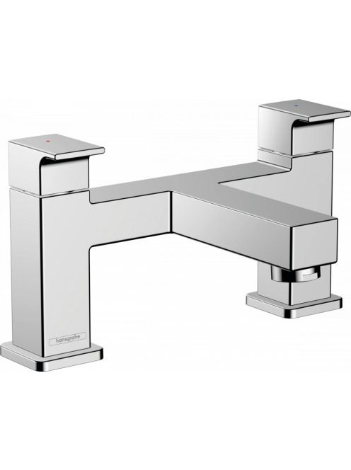 Hansgrohe Vernis Shape 2 lyukú peremre szerelhető kádcsaptelep króm 71452000
