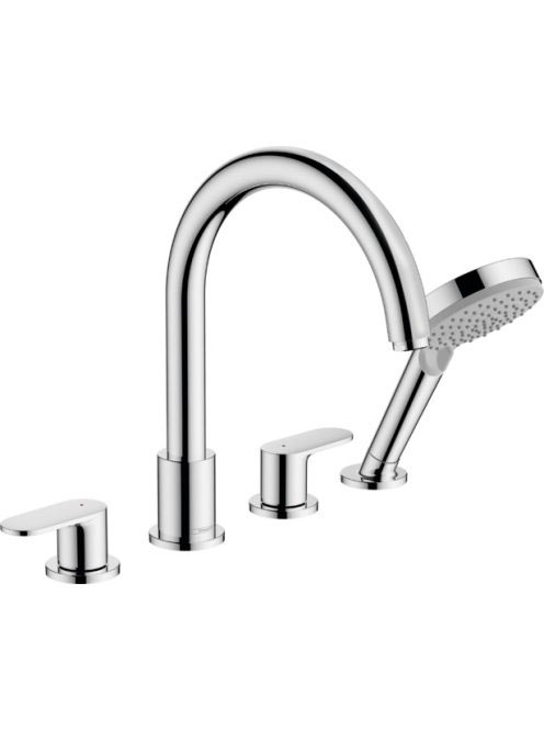 Hansgrohe Vernis Blend 4 lyukú peremre szerelhető kádcsaptelep króm 71456000
