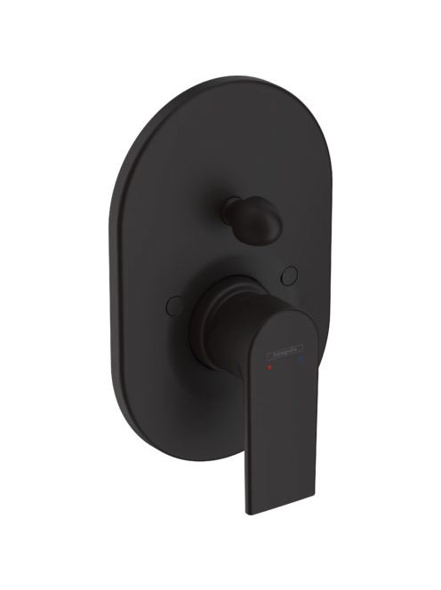 Hansgrohe Vernis Shape egykaros kádcsaptelep falsík alatti szereléshez matt fekete 71458670