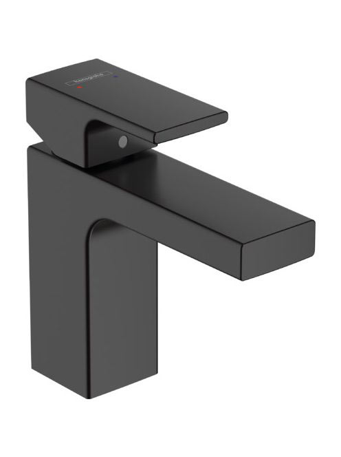 Hansgrohe Vernis Shape Egykaros mosdócsaptelep 100, lefolyógarnitúra nélkül matt fekete 71569670