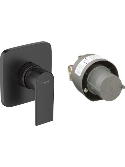 Hansgrohe Vernis Shape rejtett zuhany csaptelep, matt fekete 71662670