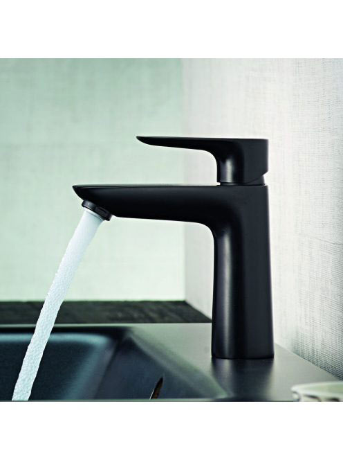 Hansgrohe Talis E 110 matt fekete mosdócsaptelep automata le