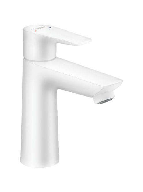Hansgrohe Talis E 110 matt fehér mosdócsaptelep automata lefolyógarnitúrával 71710700