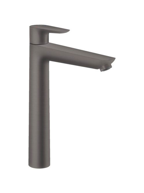 Hansgrohe Talis E 240 szálcsiszolt fekete/króm mosdócsaptelep automata lefolyógarnitúrával 71716340