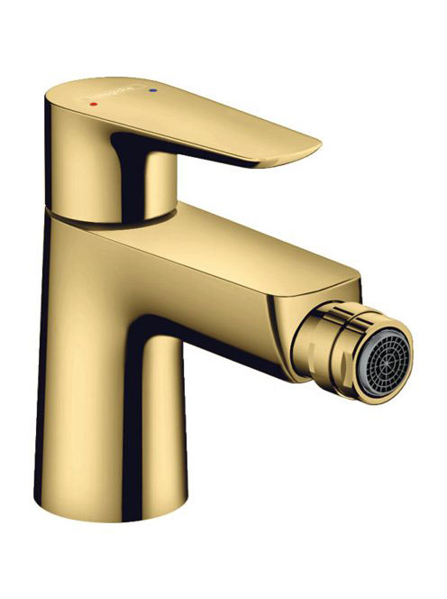 Hansgrohe Talis E polírozott arany hatású bidécsaptelep automata lefolyógarnitúrával 71720990