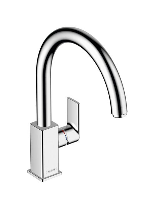 Hansgrohe Vernis Shape M35 Egykaros konyhai csaptelep 260, elforgatható kifolyóval króm 71871000