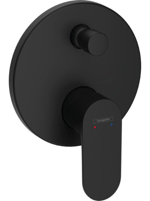 Hansgrohe Rebris S Egykaros falsík alatti kádcsaptelep iBoxhoz, matt fekete 72466670