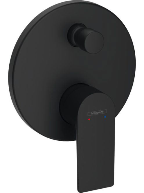 Hansgrohe Rebris E matt   fekete egykaros falsík alatti kádcsaptelep iBoxhoz 72468670