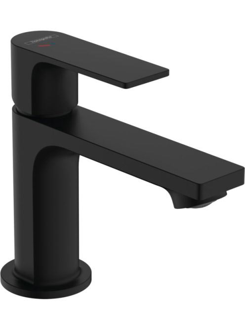 Hansgrohe Rebris E Hidegindítású mosdócsaptelep 80, automata lefolyógarnitúrával, matt fekete 72553670