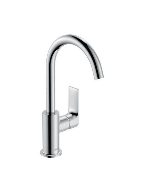 Hansgrohe Rebris E mosdócsaptelep 210, elforgatható kifolyóval, automata lefolyógarnitúrával 72576000