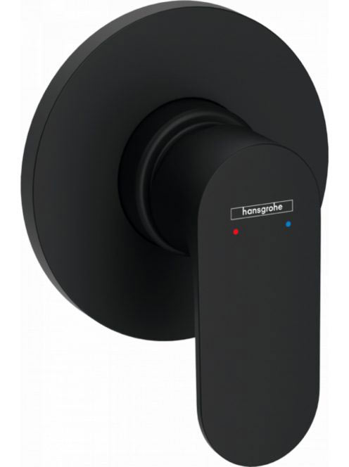 Hansgrohe Rebris S Rejtett zuhanycsaptelep alaptest nélkül, matt fekete 72649670