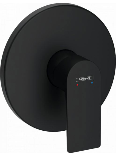 Hansgrohe Rebris E falon belüli egykaros zuhanycsaptelep iBoxhoz, matt fekete 72668670