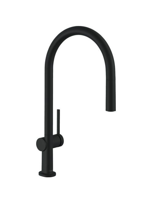 Hansgrohe Talis M54 matt fekete konyhai csaptelep 210, 72802670