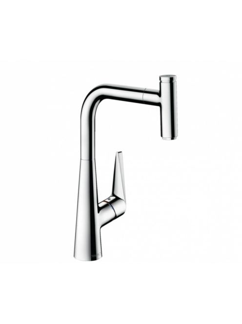 Hansgrohe Talis Select M51 mosogató csaptelep kihúzható kifolyóval, króm 72821000