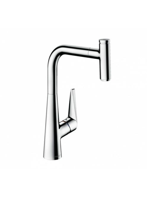 Hansgrohe Talis Select M51 víztakarékos konyhai csaptelep 300 kihúzható zuhanyfejjel, króm 72826000