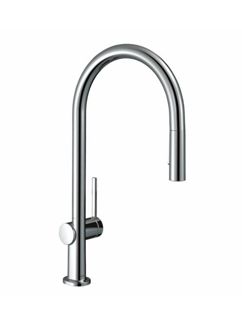 Hansgrohe Talis M54 konyhai csaptelep 210 Eco 2jet, kihúzható zuhanyfejjel, króm 72842000