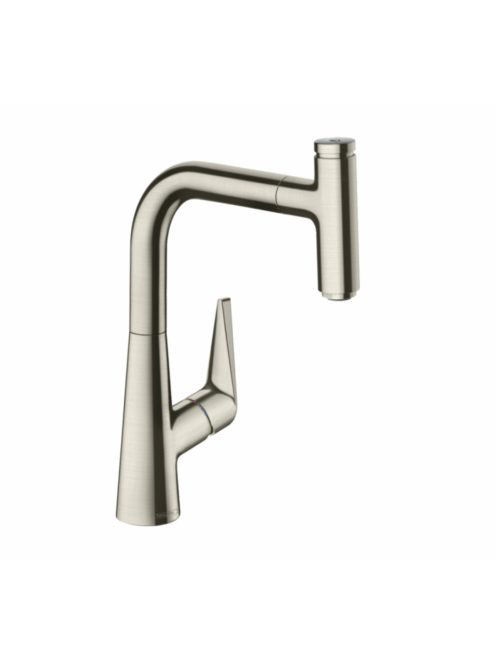 Hansgrohe Talis Select M51 2-lyukú rozsdamentes acél hatású konyhai csaptelep 220 73852800