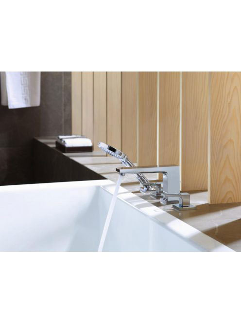 Hansgrohe Metropol 4-lyukú peremre szerelhető kádcsaptelep loop fogantyúval 74552000