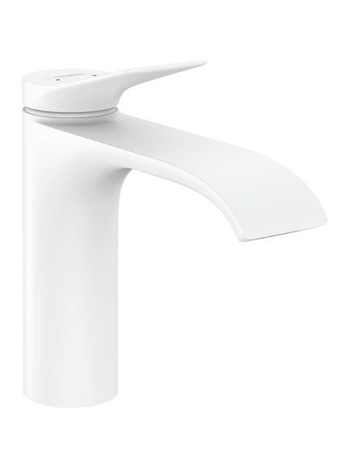 Hansgrohe Vivenis Egykaros mosdócsaptelep 110, automata lefolyógarnitúrával, matt fehér 75020700