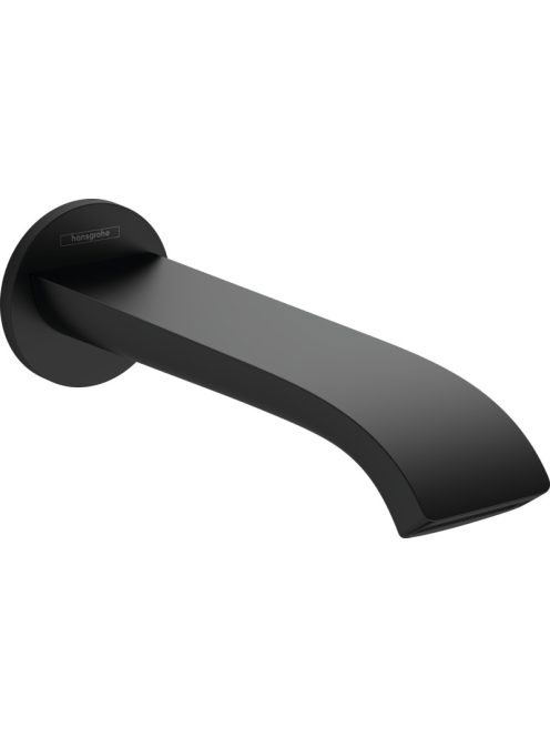 Hansgrohe Vivenis fali kádkifolyó 202 mm, matt fekete 75410670