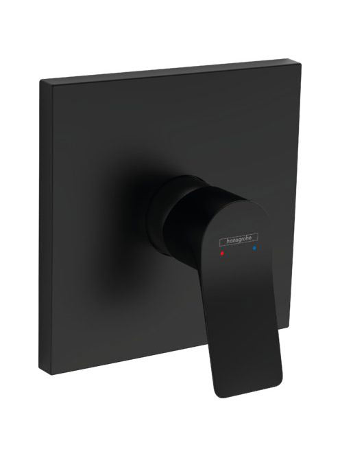 Hansgrohe Vivenis egykaros falsík alatti zuhanycsaptelep, matt fekete 75615670