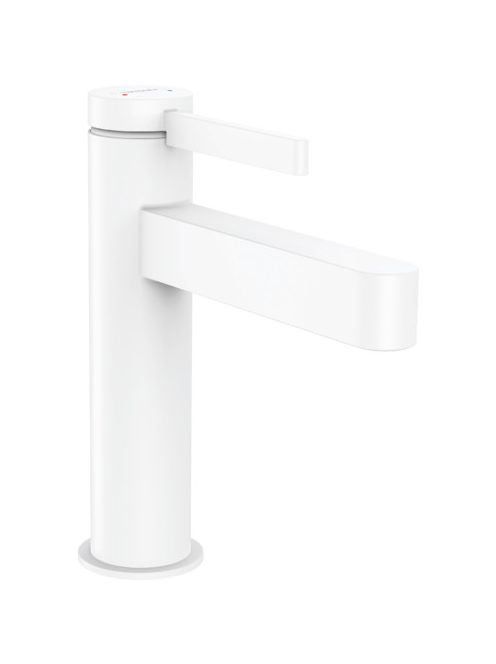 Hansgrohe Finoris egykaros mosdócsaptelep 110, push-open lefolyógarnitúrával matt fehér 76023700