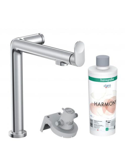 Hansgrohe Aqittura M91 Vízszűrős konyhai csaptelep 240 indulókészlettel, króm 76802000