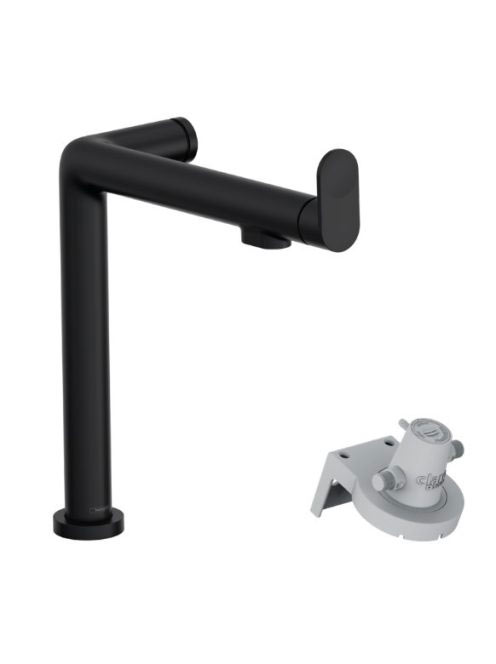 Hansgrohe Aqittura M91 Vízszűrős konyhai csaptelep 240, matt fekete 76804670